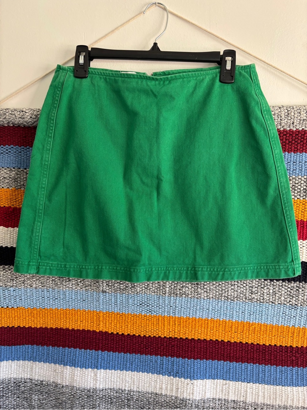 Urban Outfitters Bright Green Mini Skirt